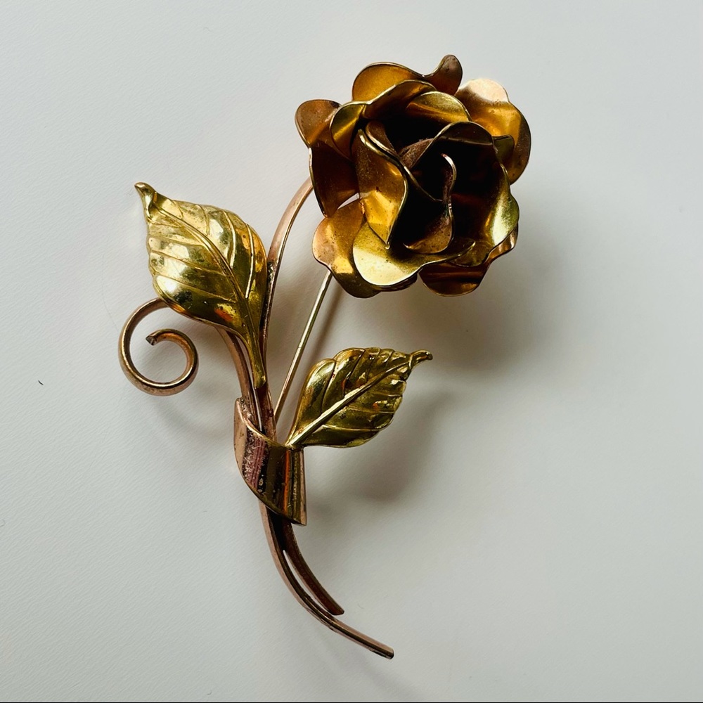 Vintage Rose Broach